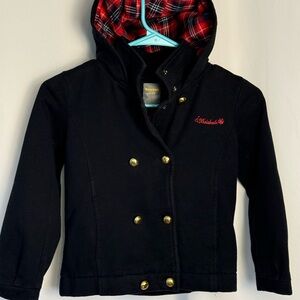 Balabala Black Hooded Peacoat Kids 5/6